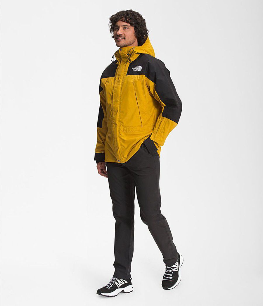 Pánské Rainwear The North Face K2rm Dryvent Žluté | WDBOJSH-24