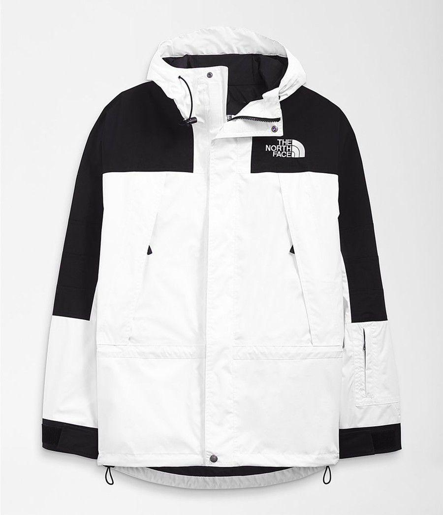 Pánské Rainwear The North Face K2rm Dryvent Bílé | TDUOVFQ-14