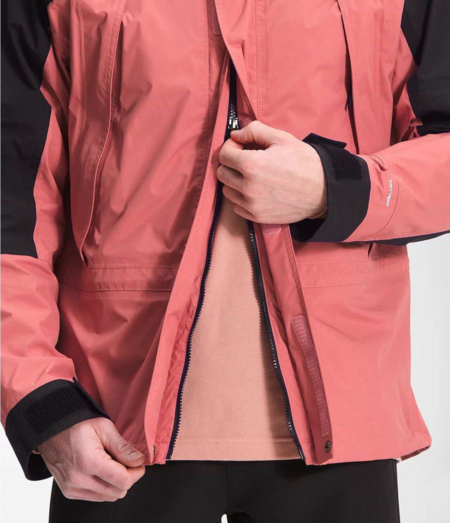 Pánské Rainwear The North Face K2rm Dryvent Růžové | QBTPLZA-62