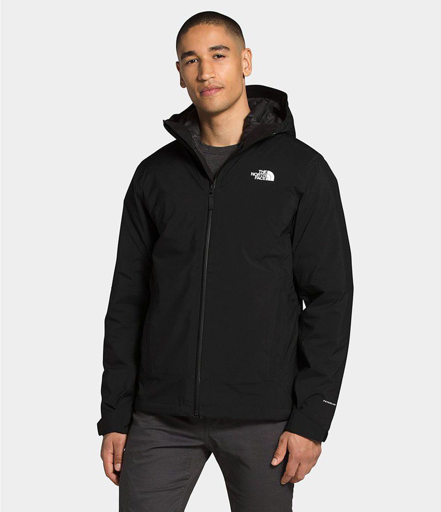 Pánské Rainwear The North Face Mountain Light Futurelight Triclimate® Černé | WGXQATE-69
