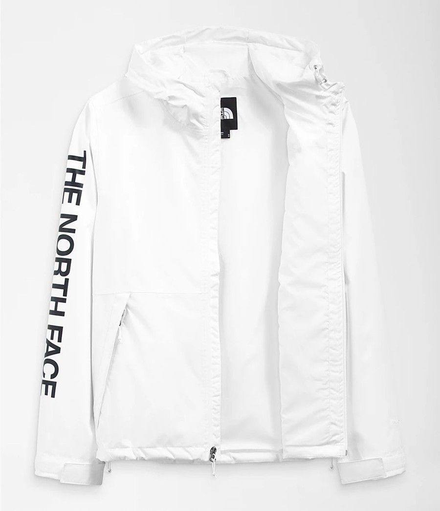 Pánské Rainwear The North Face Printed Novelty Millerton Bílé | PCETYMI-03