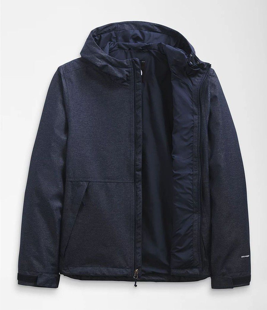 Pánské Rainwear The North Face Printed Novelty Millerton Tmavě Blankyt | RWGTIAS-37