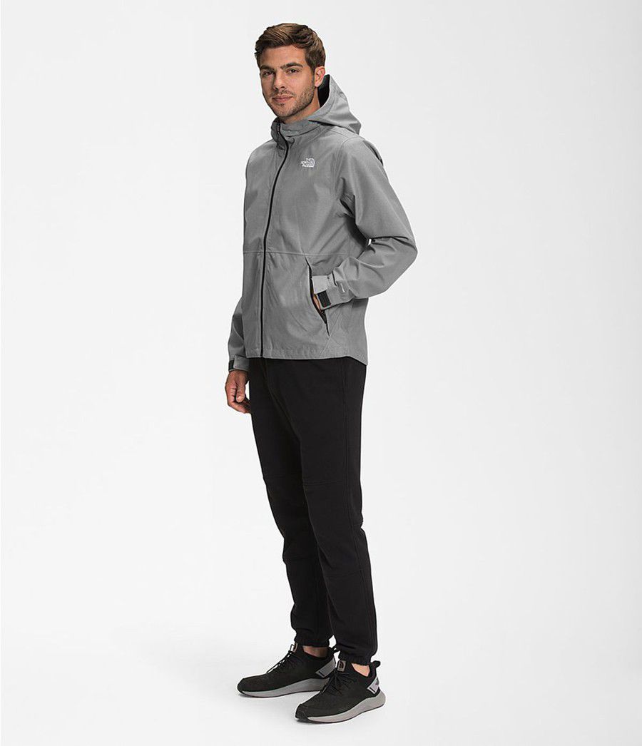 Pánské Rainwear The North Face Printed Novelty Millerton Šedé | KEONFPH-36