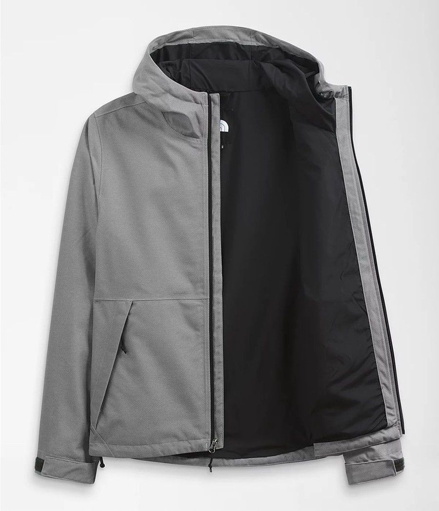 Pánské Rainwear The North Face Printed Novelty Millerton Šedé | KEONFPH-36