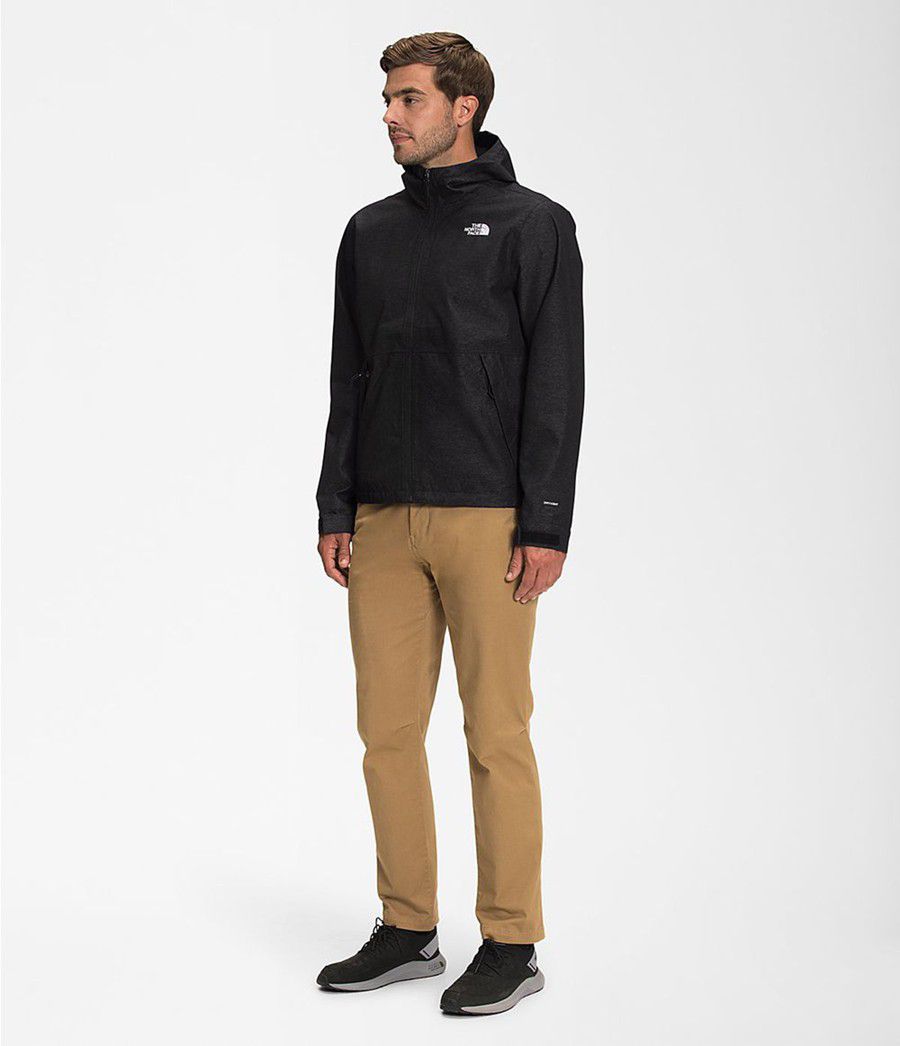 Pánské Rainwear The North Face Printed Novelty Millerton Černé | HJFZUDV-64