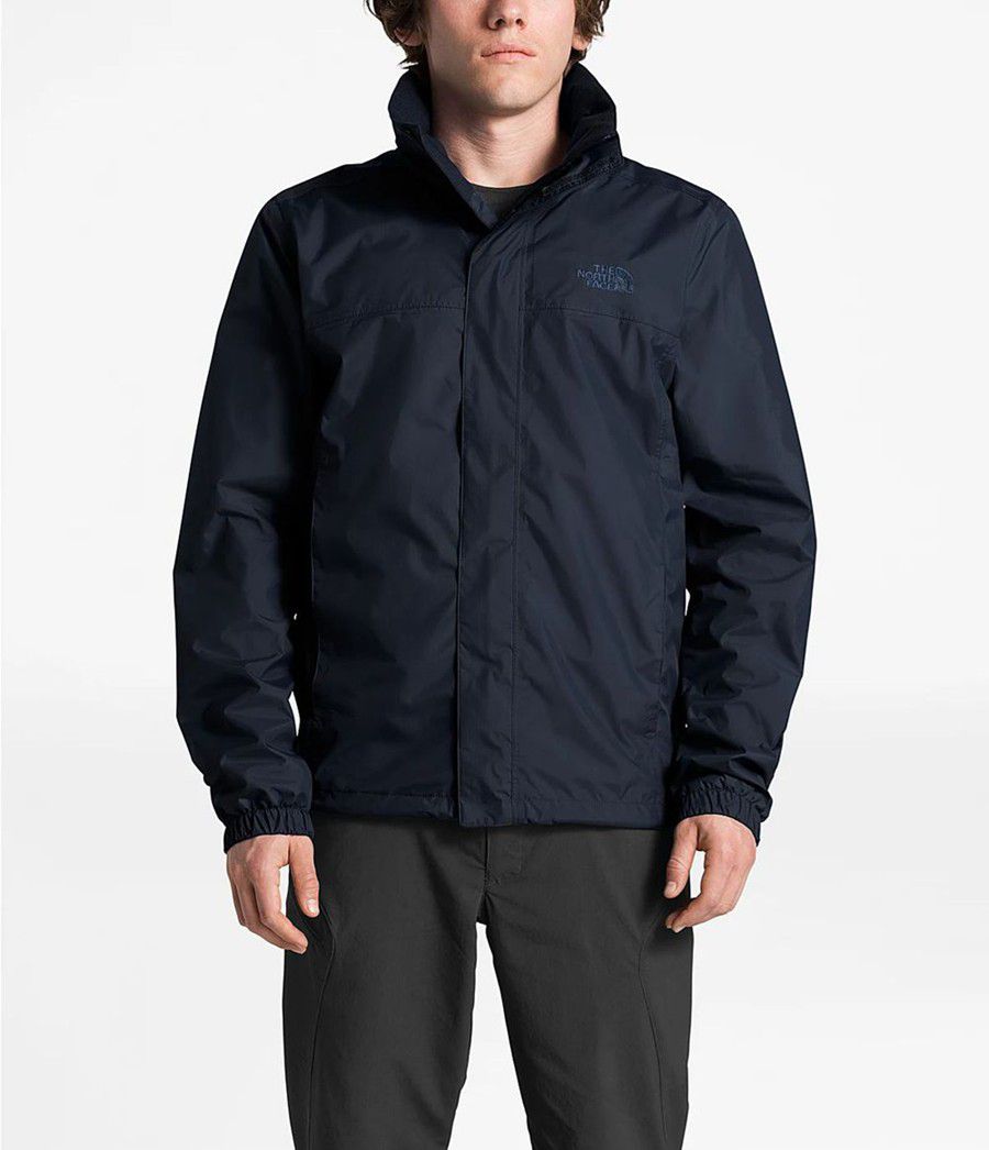 Pánské Rainwear The North Face Resolve 2 Tmavě Blankyt | XHAYPDG-14