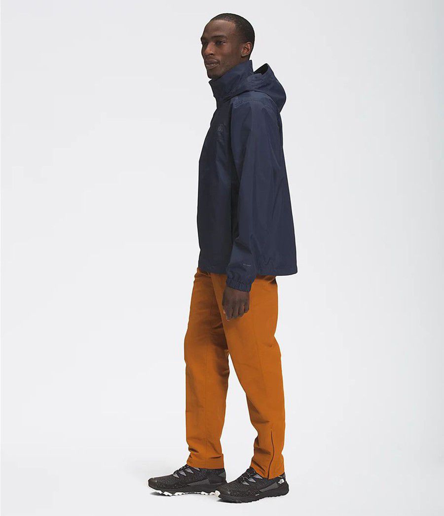 Pánské Rainwear The North Face Resolve 2 Tmavě Blankyt | XHAYPDG-14