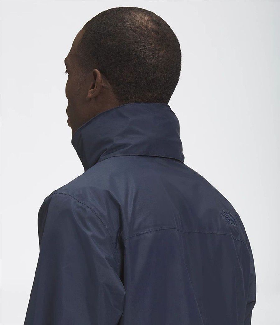 Pánské Rainwear The North Face Resolve 2 Tmavě Blankyt | XHAYPDG-14