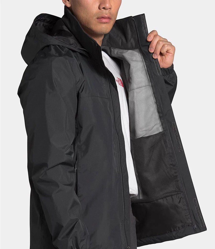 Pánské Rainwear The North Face Resolve 2 Šedé | TBKMHUP-51
