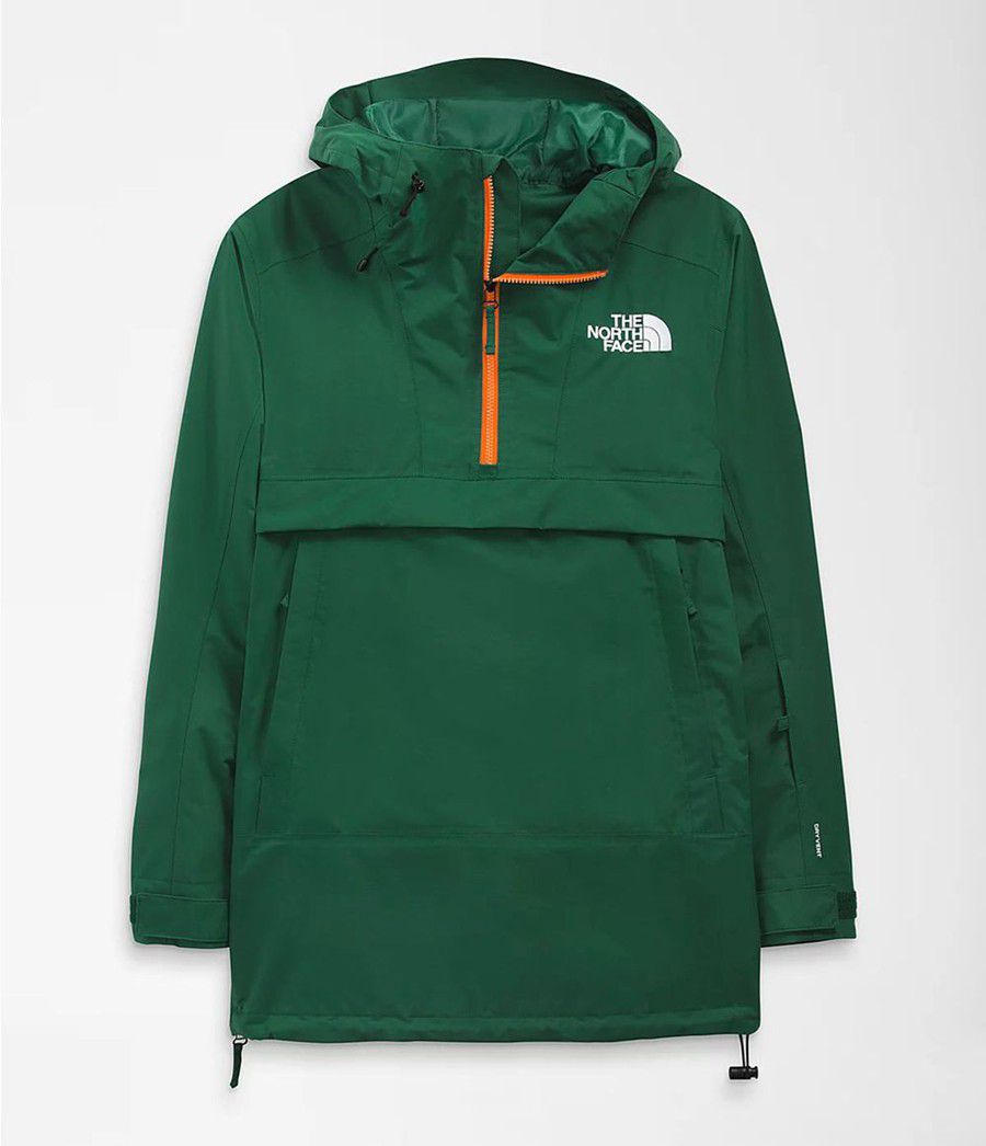 Pánské Rainwear The North Face Silvani Anorak Zelene | FHNSGME-93
