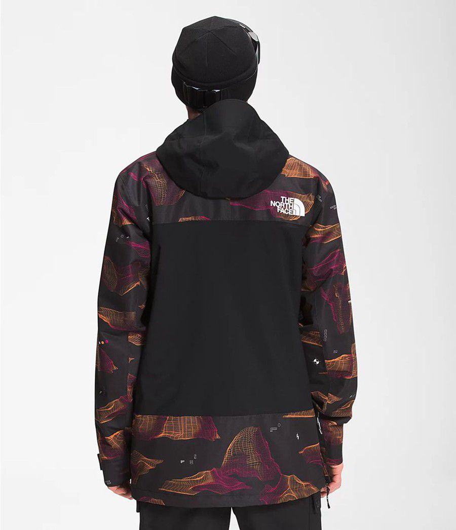 Pánské Rainwear The North Face Silvani Anorak Černé | PFXOQBU-56