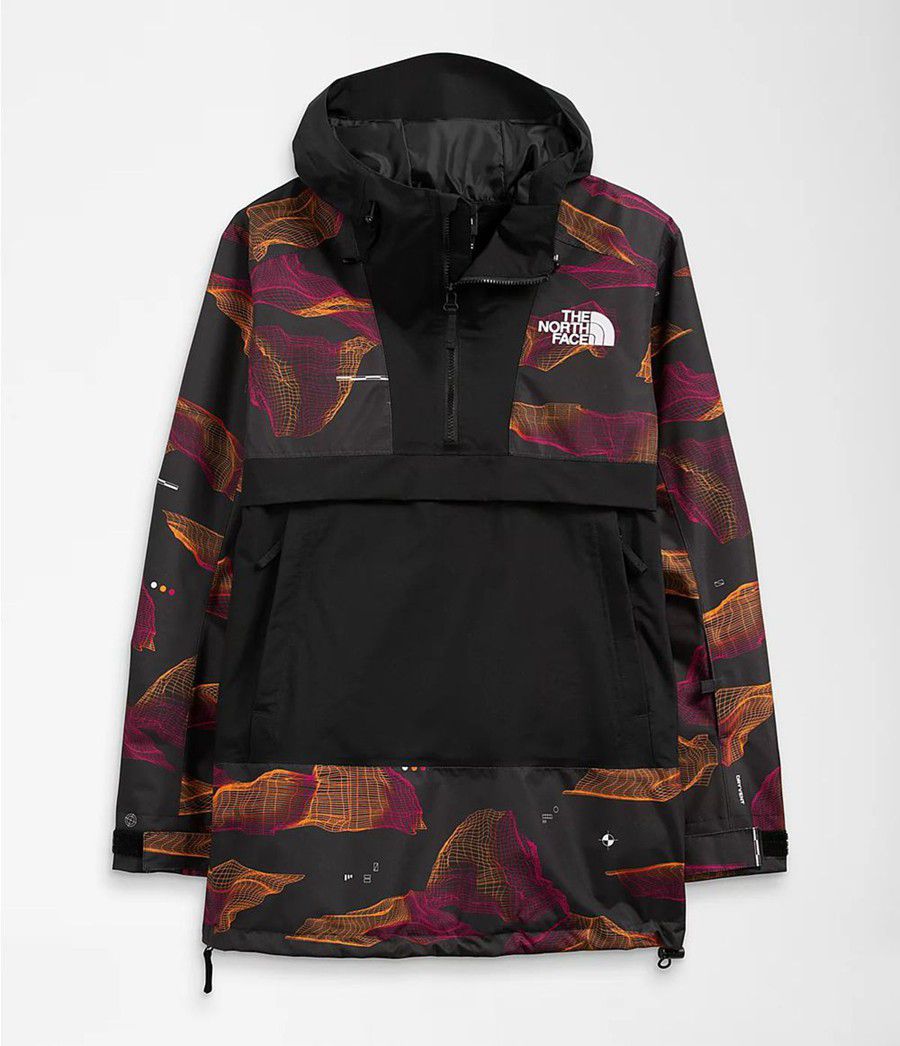 Pánské Rainwear The North Face Silvani Anorak Černé | PFXOQBU-56