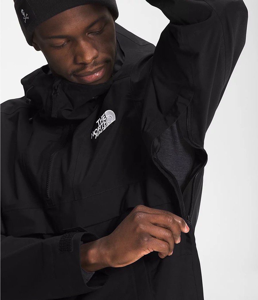 Pánské Rainwear The North Face Silvani Anorak Černé | LDWBSRT-81