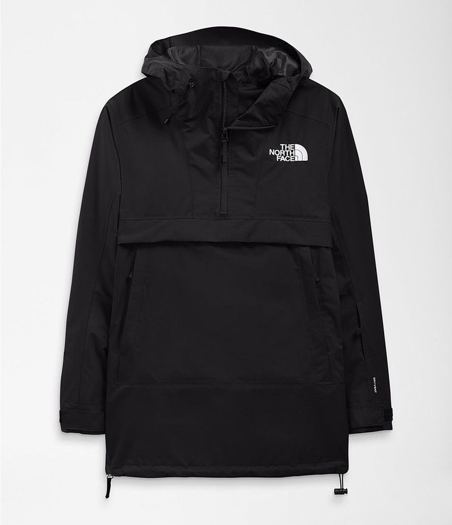 Pánské Rainwear The North Face Silvani Anorak Černé | LDWBSRT-81