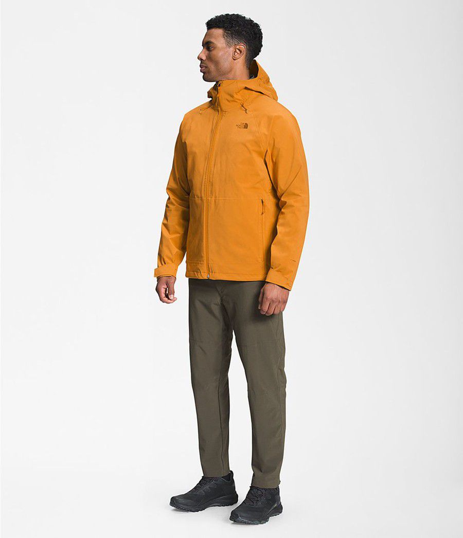 Pánské Rainwear The North Face Thermoball Eco Triclimate® Žluté | RBXIPWZ-76