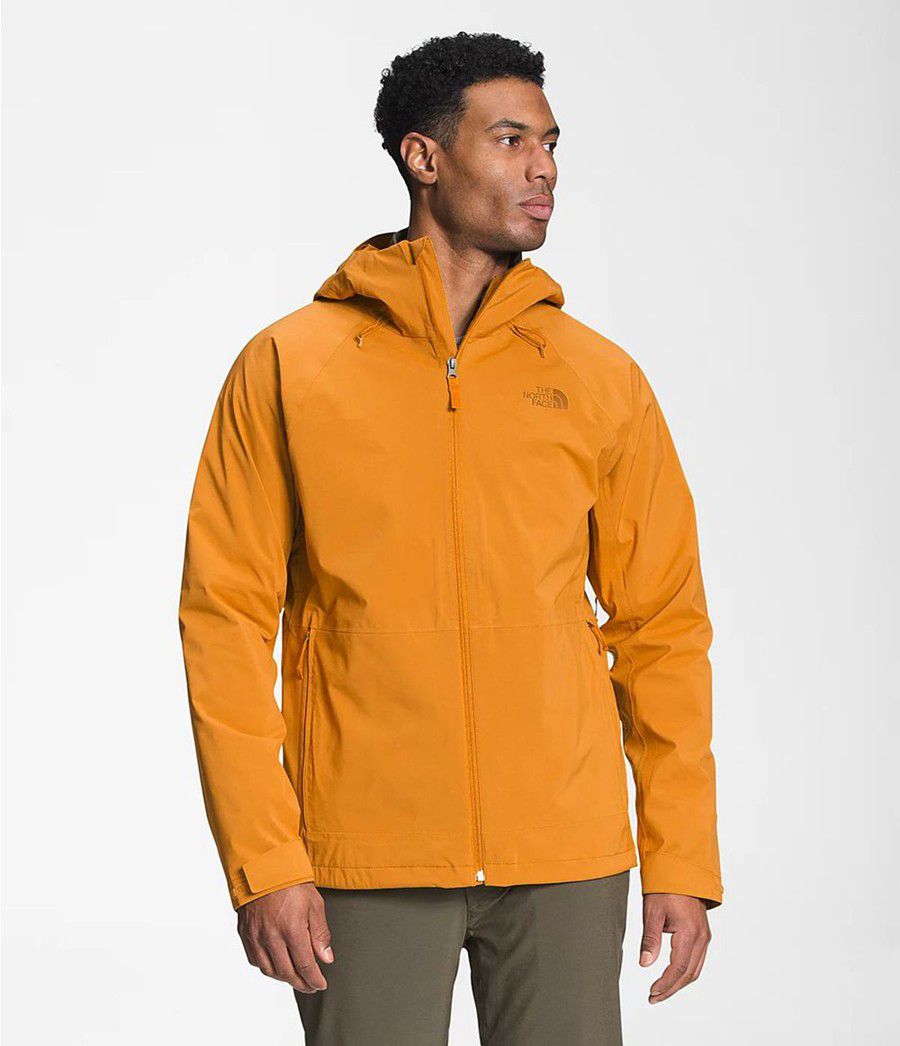 Pánské Rainwear The North Face Thermoball Eco Triclimate® Žluté | RBXIPWZ-76