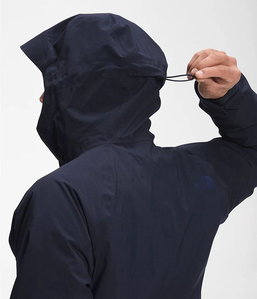 Pánské Rainwear The North Face Thermoball Eco Triclimate® Tmavě Blankyt | RNLTBYV-46