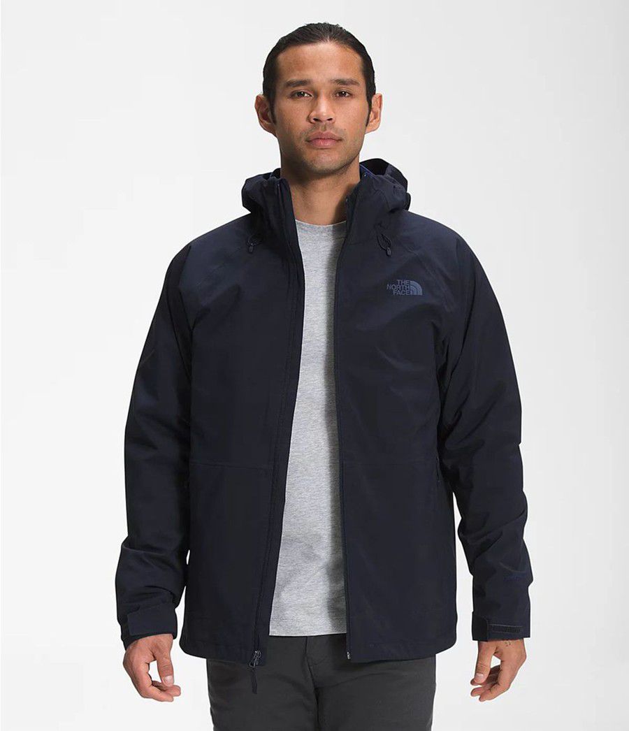 Pánské Rainwear The North Face Thermoball Eco Triclimate® Tmavě Blankyt | RNLTBYV-46