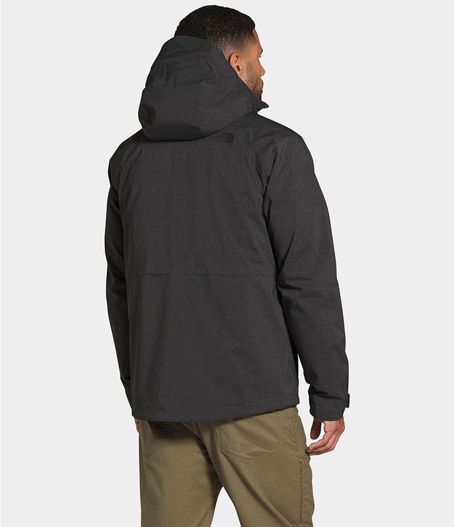 Pánské Rainwear The North Face Thermoball Eco Triclimate® Tmavě Šedé | GCKDQLV-75