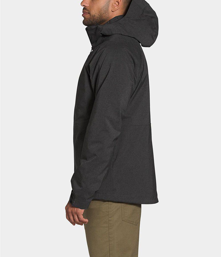 Pánské Rainwear The North Face Thermoball Eco Triclimate® Tmavě Šedé | GCKDQLV-75