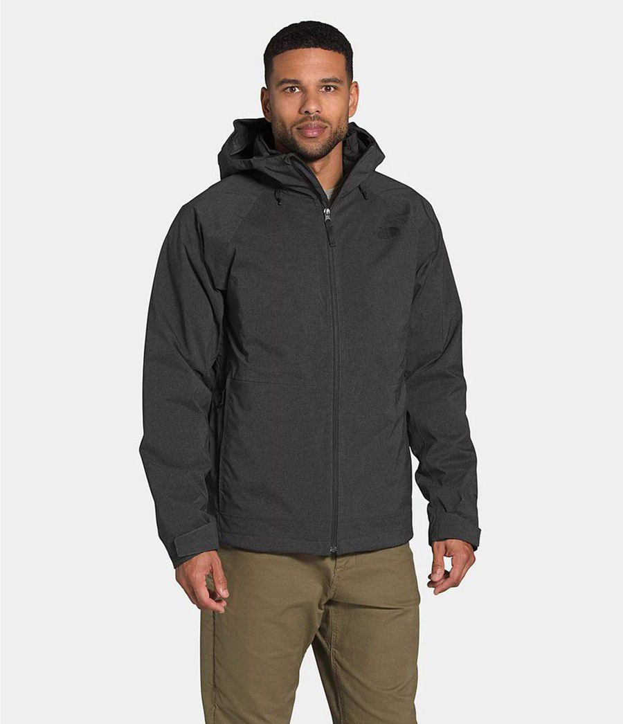 Pánské Rainwear The North Face Thermoball Eco Triclimate® Tmavě Šedé | GCKDQLV-75