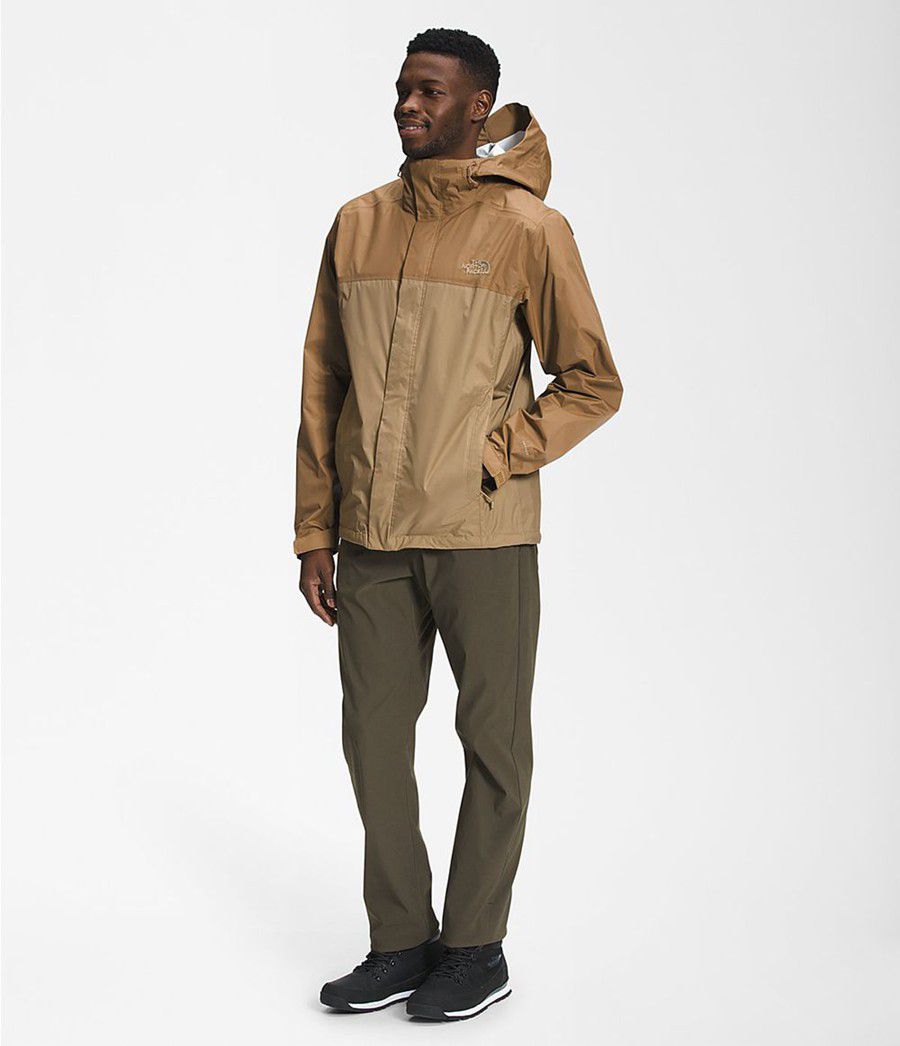 Pánské Rainwear The North Face Venture 2 Hnědé | LQGOANW-61