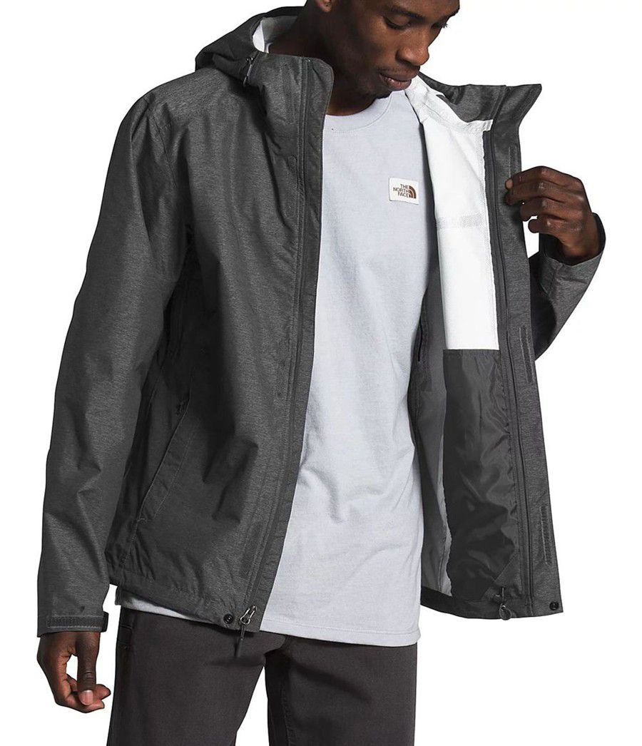 Pánské Rainwear The North Face Venture 2 Tmavě Šedé | FQMTPOX-24