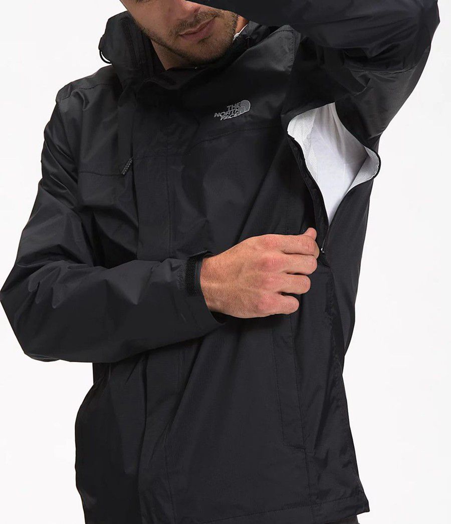 Pánské Rainwear The North Face Venture 2 Černé | QHYLANZ-78
