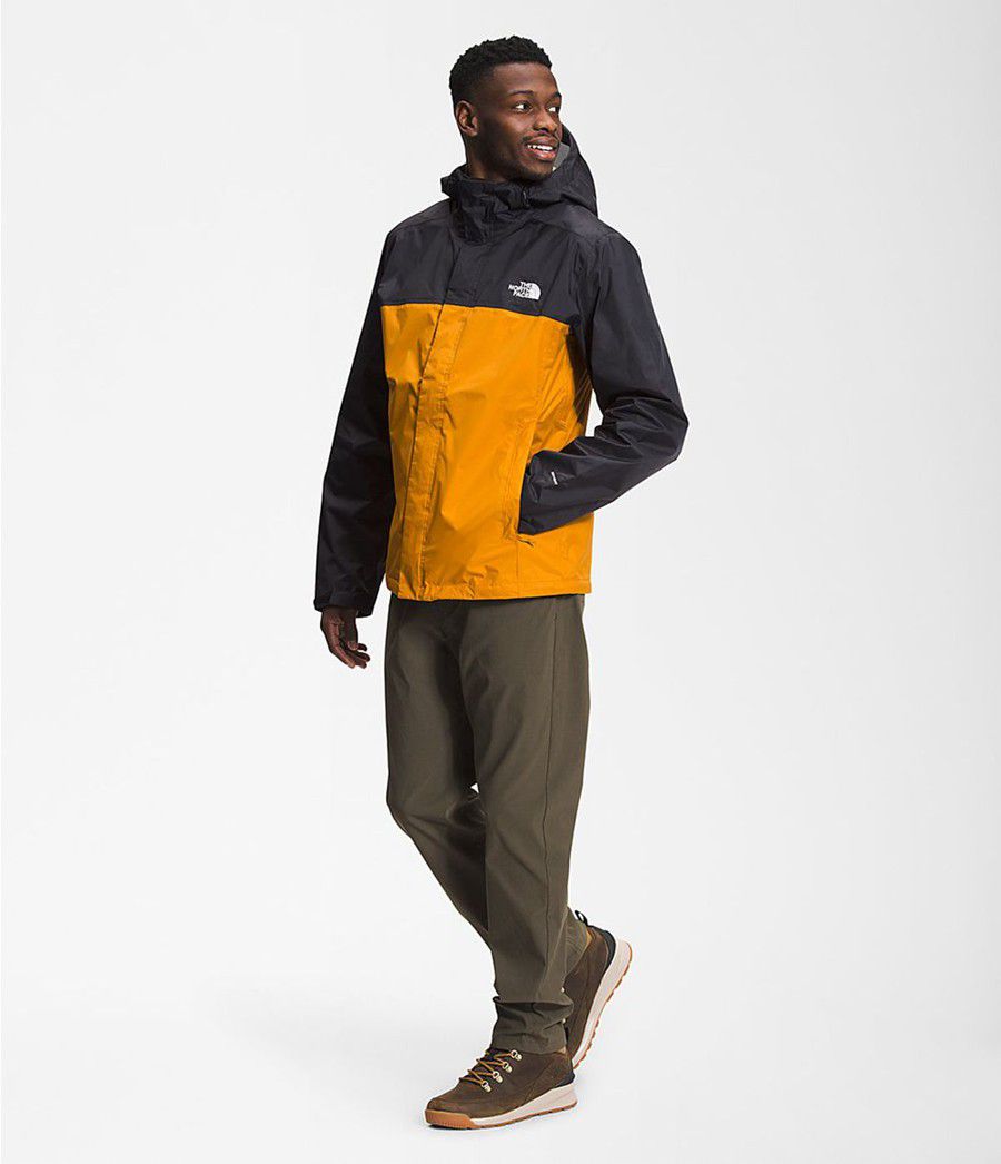 Pánské Rainwear The North Face Venture 2 Žluté | RYVCJZT-10