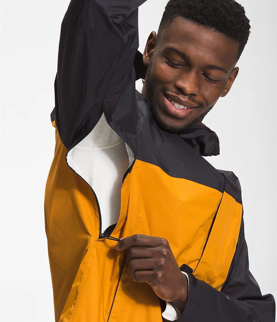 Pánské Rainwear The North Face Venture 2 Žluté | RYVCJZT-10