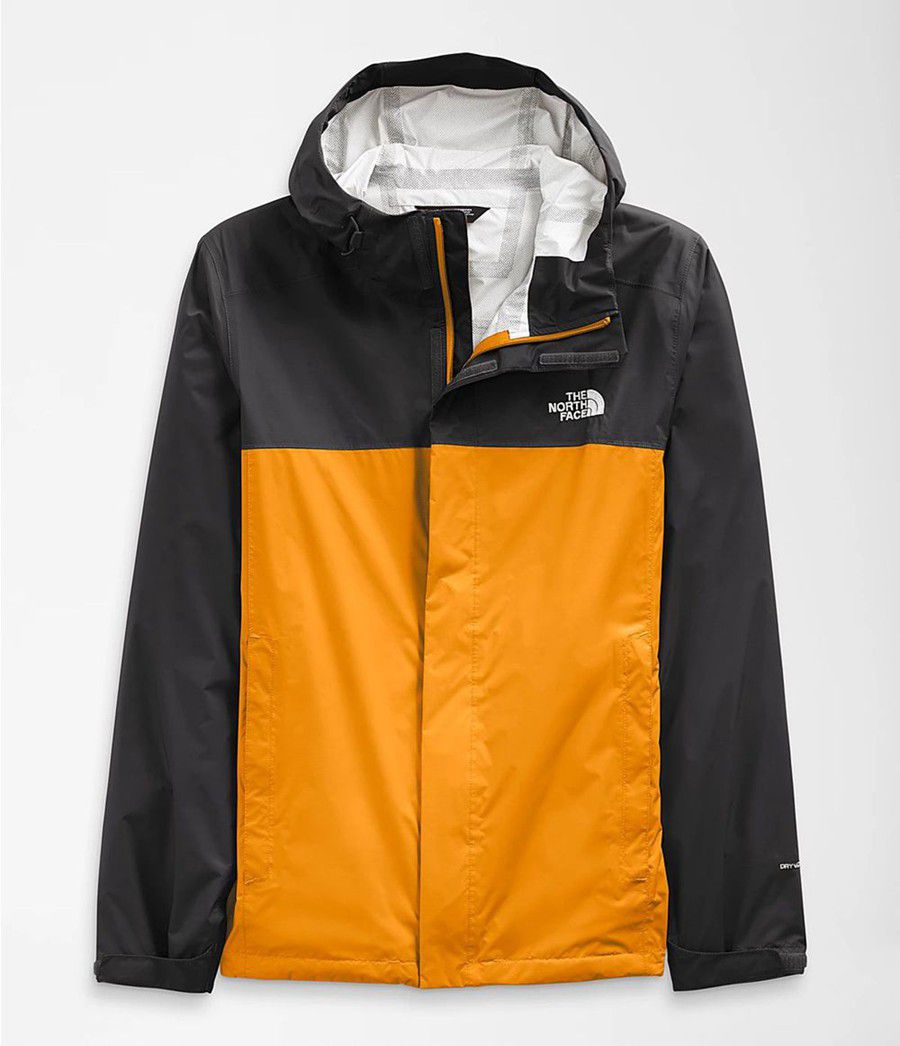 Pánské Rainwear The North Face Venture 2 Žluté | RYVCJZT-10