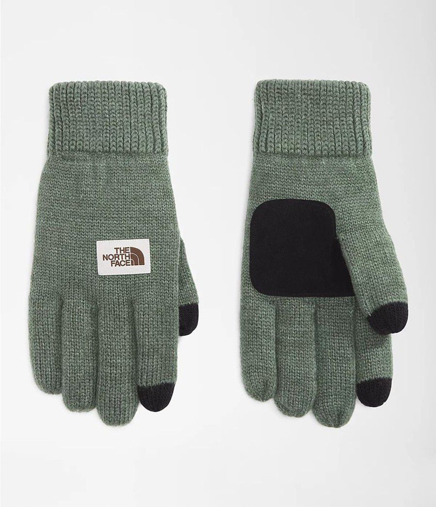 Pánské Rukavice The North Face Salty Dog Etip Zelene | HLSMKCR-38