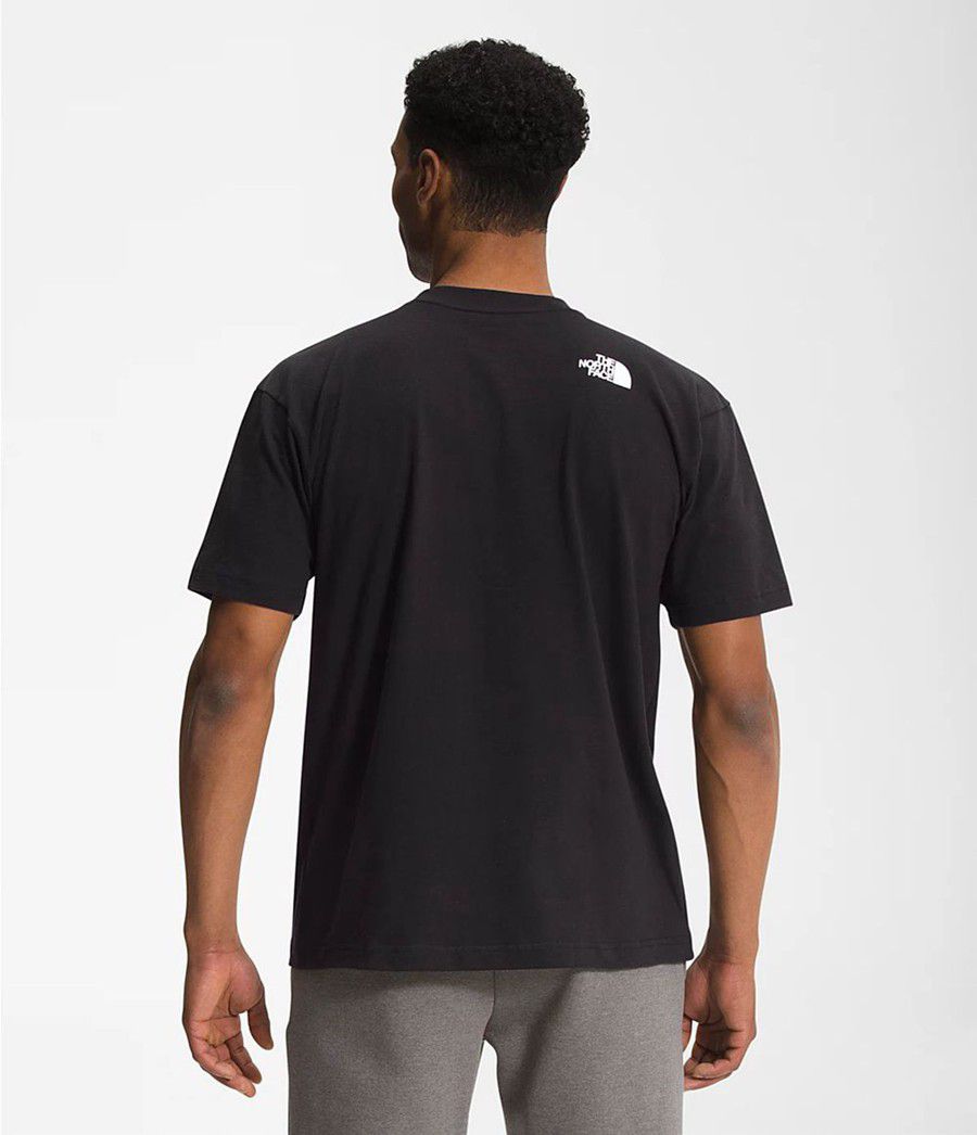 Pánské T-Shirts The North Face Coordinates Short Sleeve Černé | WZAIOCN-72