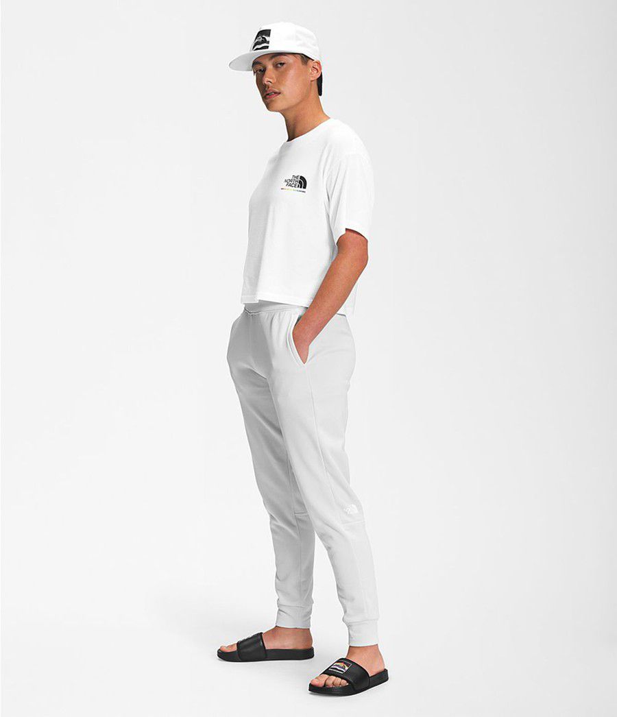 Pánské T-Shirts The North Face Pride Short Sleeve Crop Bílé | CSEBVTH-85