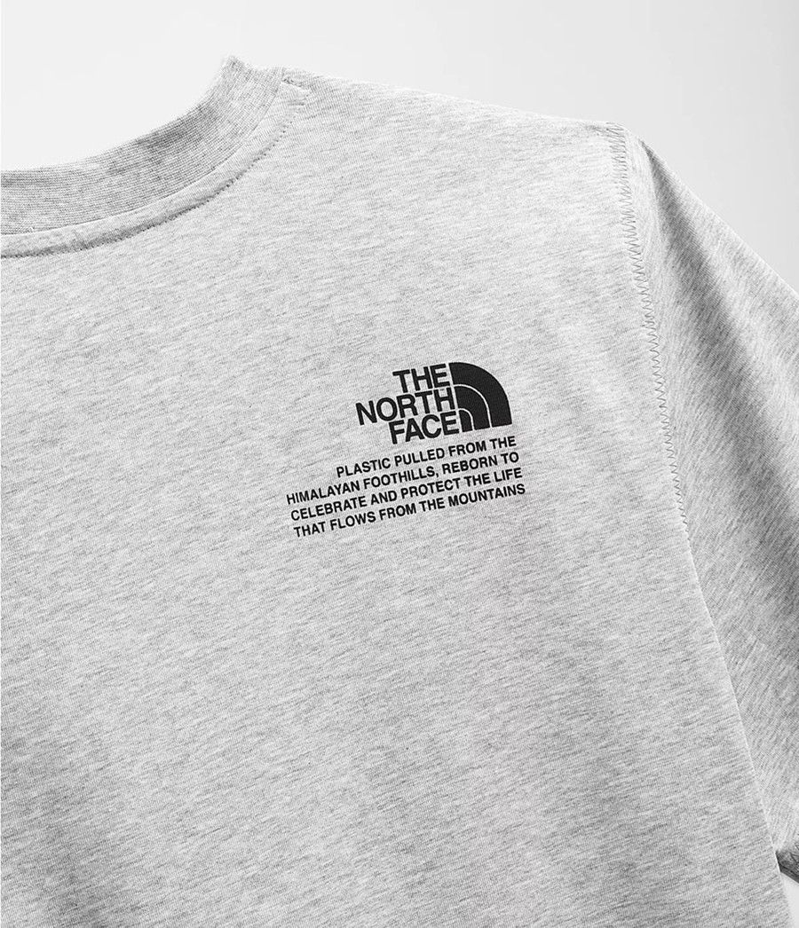 Pánské T-Shirts The North Face Short Sleeve Himalayan Bottle Source Světle Šedé | XOJAFMR-91