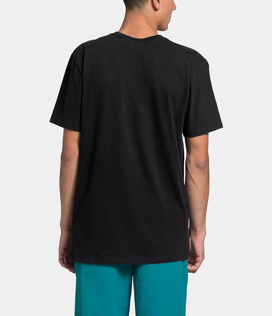 Pánské T-Shirts The North Face Short Sleeve Half Dome Černé | BJMOYRD-80