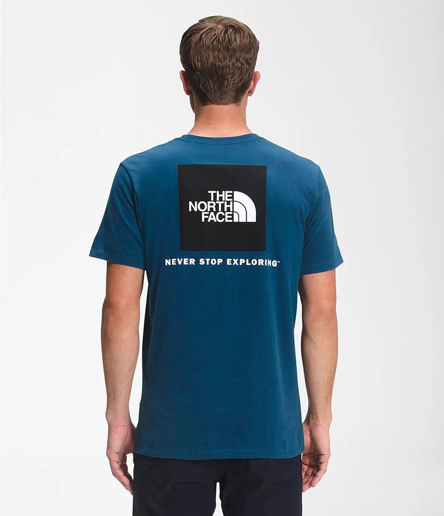 Pánské T-Shirts The North Face Short Sleeve Box Nse Blankyt | MXFIOVE-86