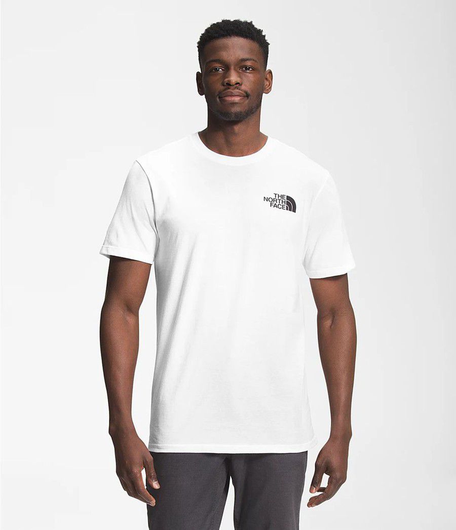 Pánské T-Shirts The North Face Short Sleeve Bear Nse Bílé | ONEVWFX-40