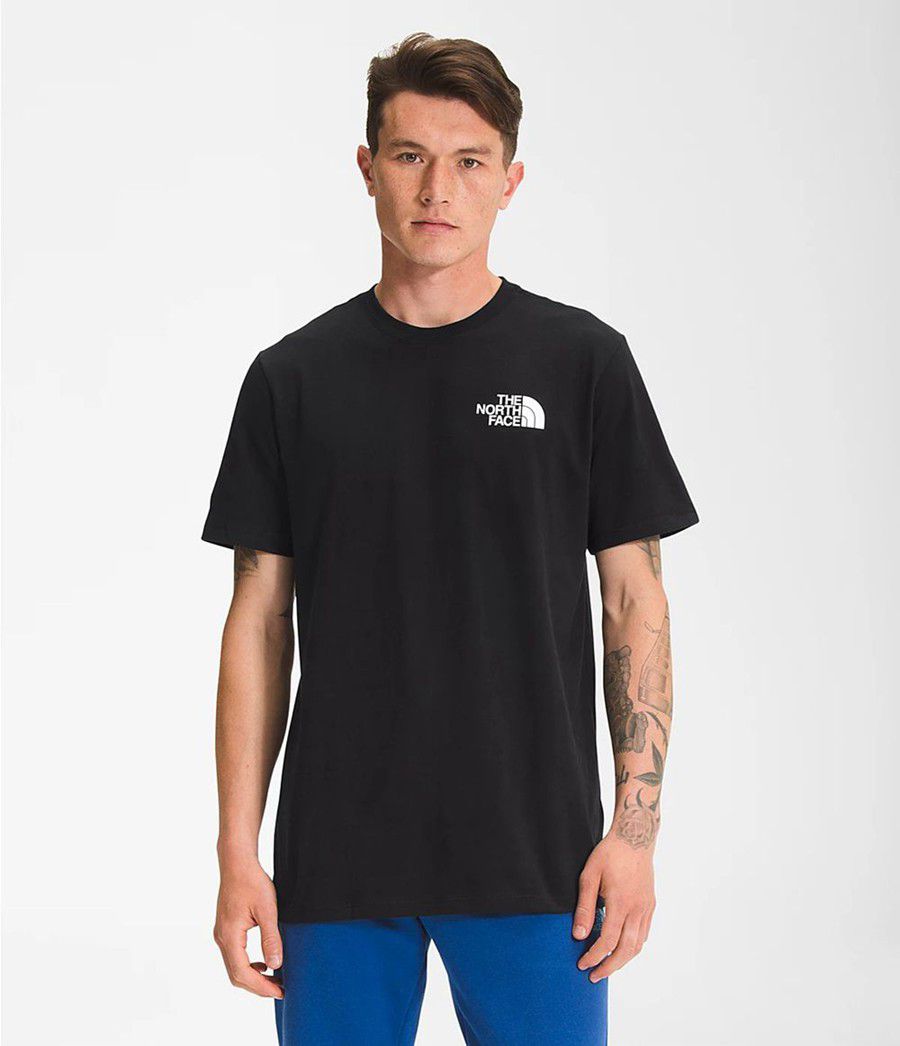 Pánské T-Shirts The North Face Short Sleeve Bear Nse Černé | KBDWQLG-74