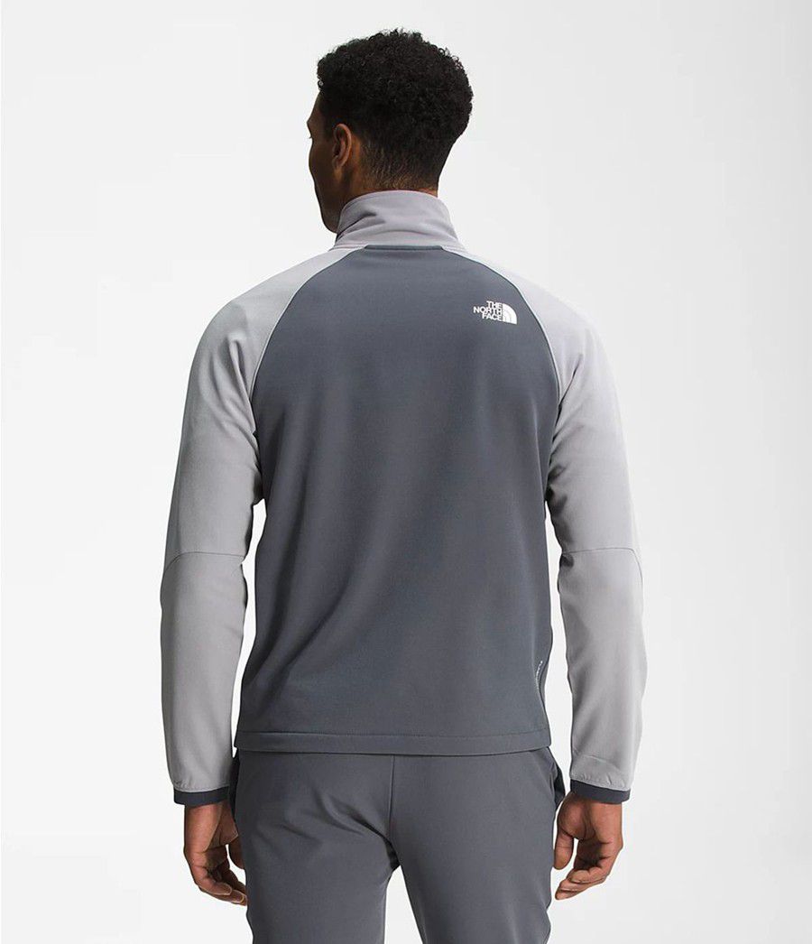 Pánské T-Shirts The North Face Tekware® Fleece ¼ Zip Šedé | QPLXJUM-54