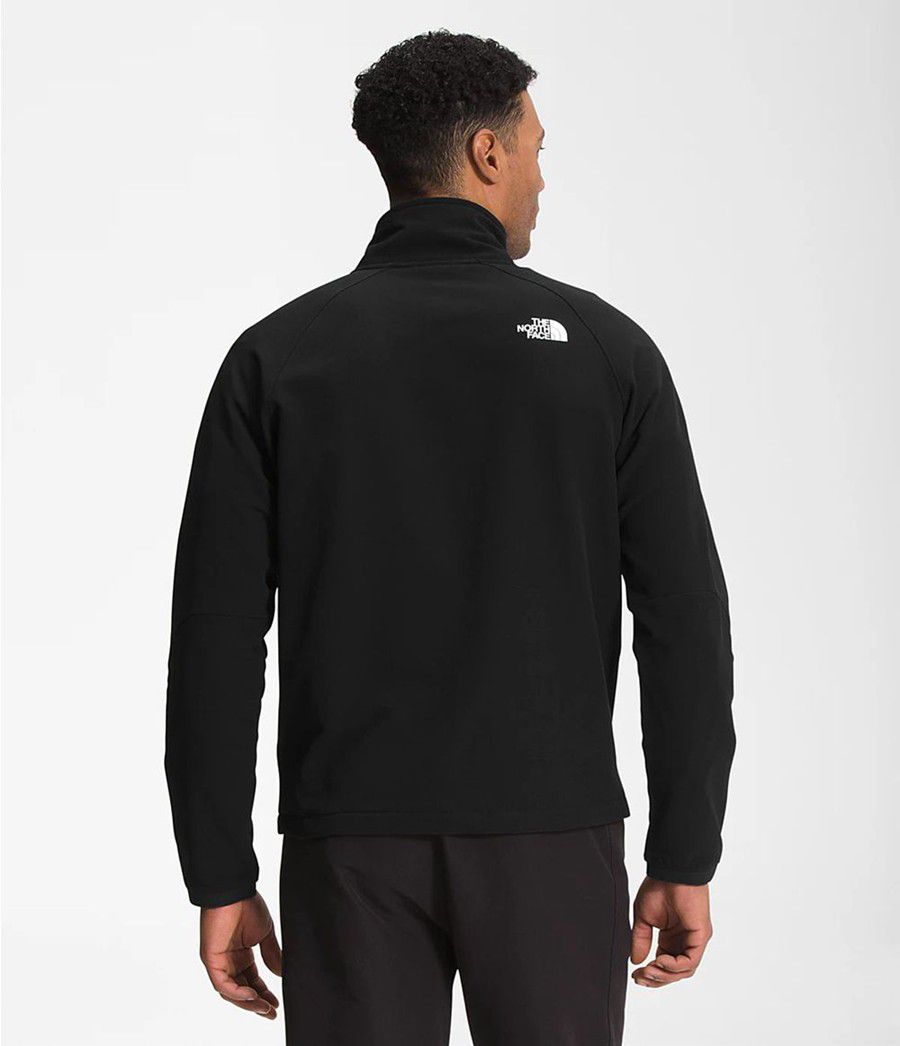 Pánské T-Shirts The North Face Tekware® Fleece ¼ Zip Černé | DNRMYQT-41