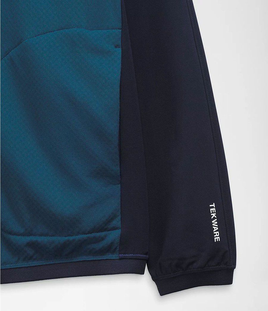 Pánské T-Shirts The North Face Tekware® Futurefleece Mix Tmavě Blankyt | TUMHKAQ-91