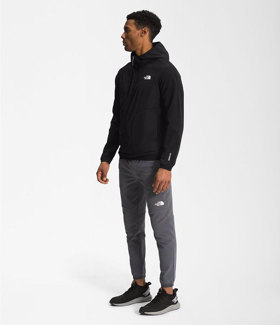 Pánské T-Shirts The North Face Tekware® Futurefleece Mix Černé | SBELNQK-68