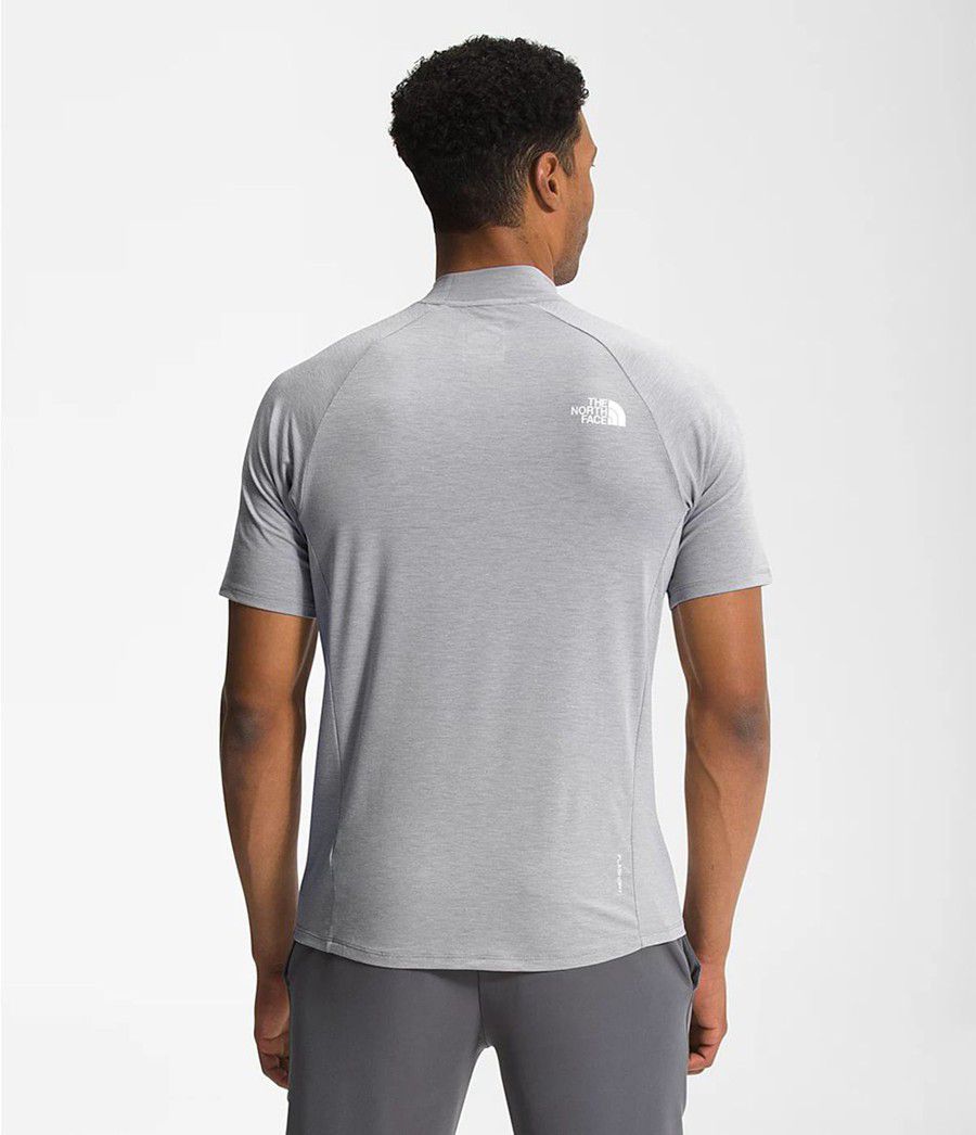 Pánské T-Shirts The North Face Tekware® Short Sleeve Šedé | PMQNEUD-52