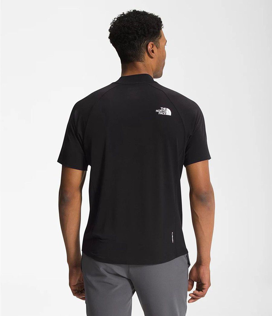 Pánské T-Shirts The North Face Tekware® Short Sleeve Černé | ABIQRTE-10