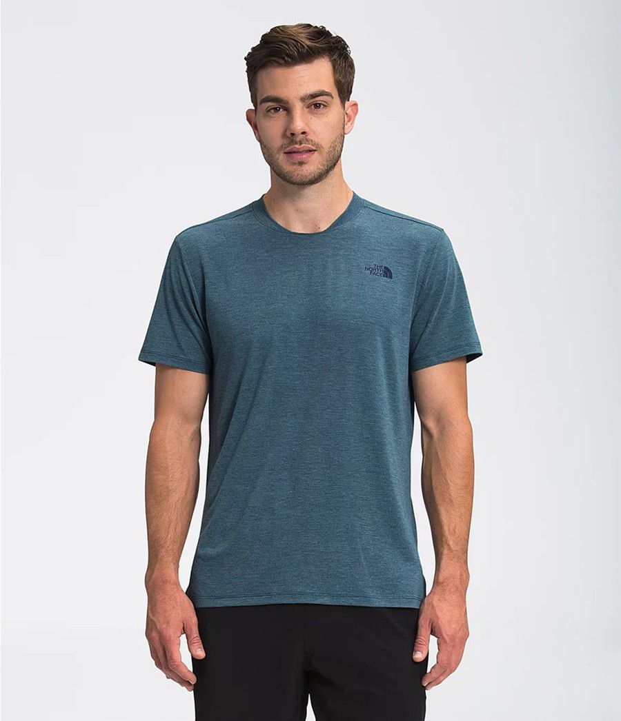 Pánské T-Shirts The North Face Wander Short Sleeve Blankyt | HYIAUPZ-05