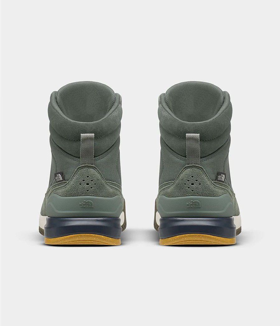 Pánské Tenisky The North Face Back-To-Berkeley Iii Textile Wp Zelene | CEGVLKQ-95