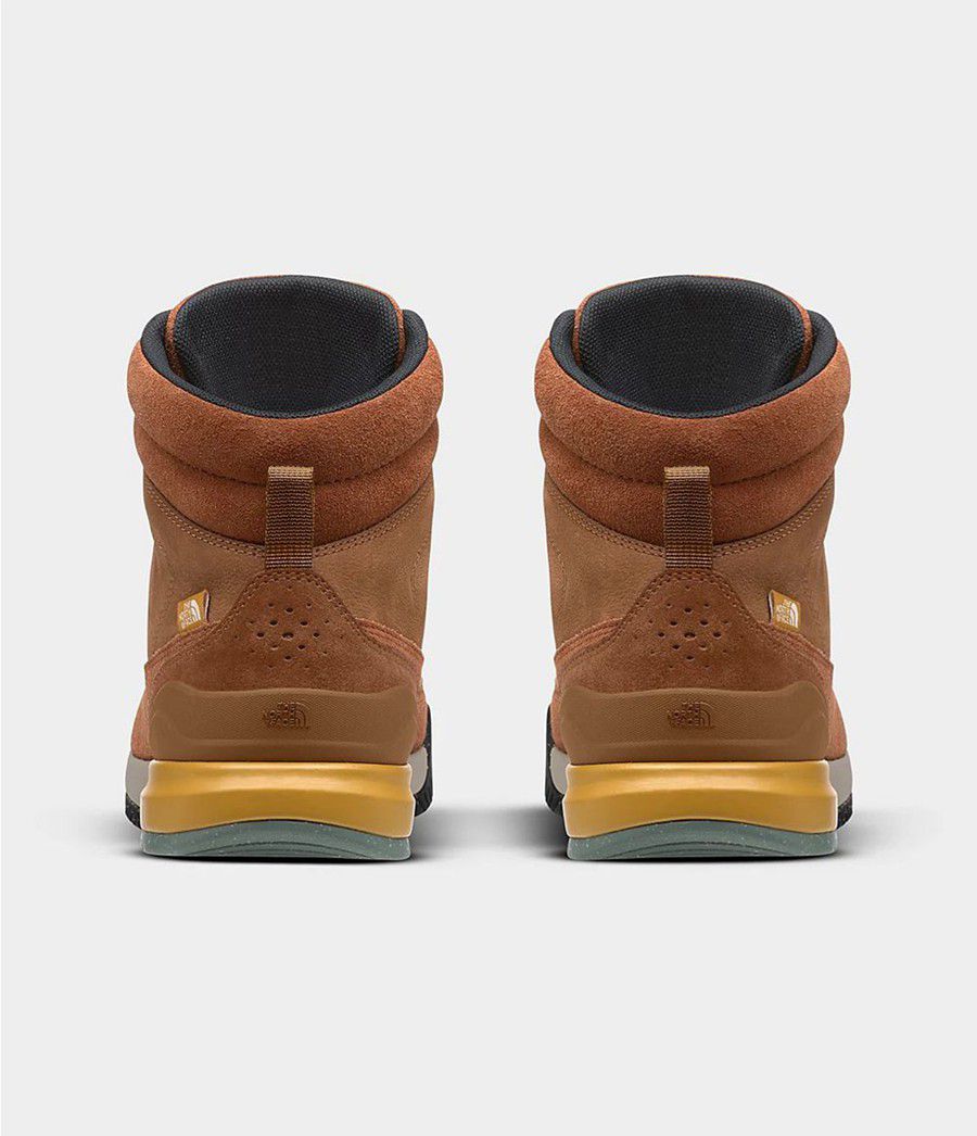 Pánské Tenisky The North Face Back-To-Berkeley Iii Leather Wp Hnědé | DZOEWIH-09