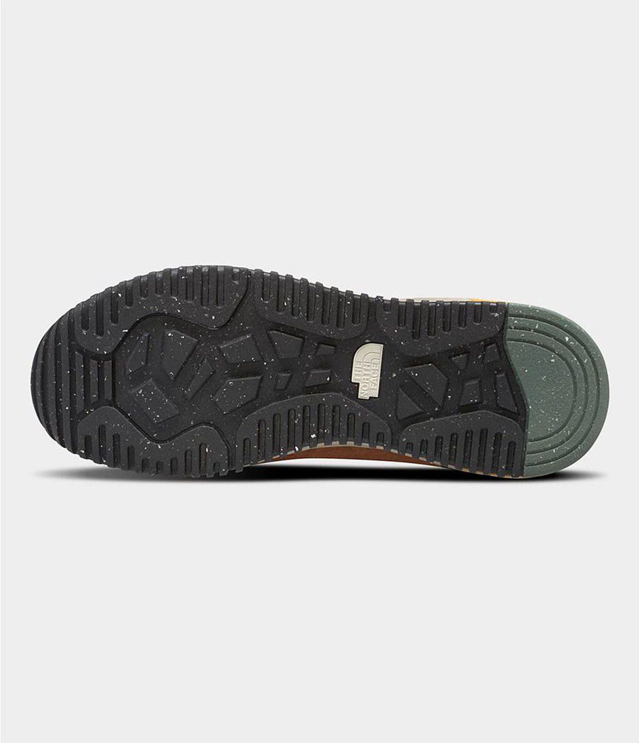 Pánské Tenisky The North Face Back-To-Berkeley Iii Leather Wp Hnědé | DZOEWIH-09