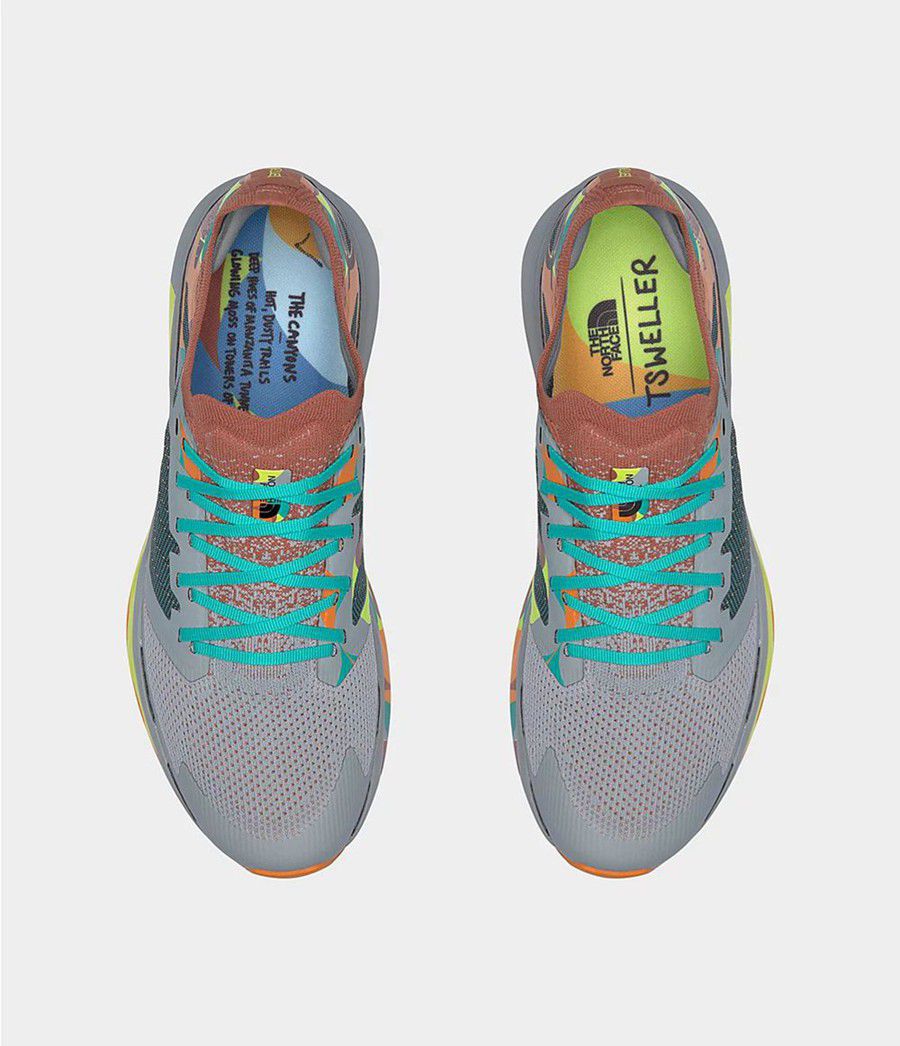 Pánské Trailové Běžecké Boty The North Face Tnf X Tw Flight Vectiv Šedé | OYLEPCS-35